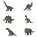 Мини Динозавры 6 игровых фигурок в пластиковой тубе для детей от 3 лет