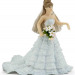 Фигурка невеста в голубом платье Papo