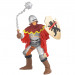 Фигурка рыцарь-дозорный с боевым цепом, красный Papo