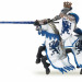 Король знака Дракона и его лошадь в синем набор фигурок Papo