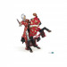  Принц Филипп в красном на рыцарской лошади набор фигурок Papo Мир Средневековья