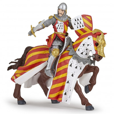  Турнирный рыцарь с мечом на лошади набор фигурок Рыцари Средневековья