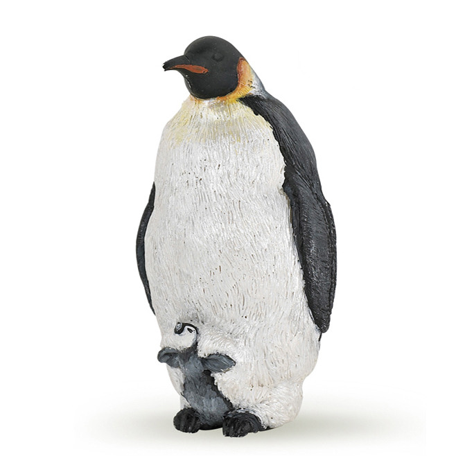 Фигурка Императорский пингвин с птенцом Papo