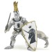  Рыцарь знака Единорога с мечом и щитом на лошади набор фигурок Рыцари Средневековья Papo