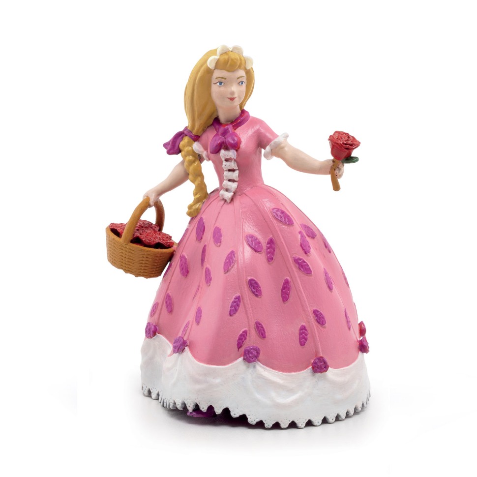 Принцесса с розой фигурка из серии Сказки и легенды