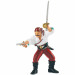 Фигурка пират с револьвером и саблей в красном Papo