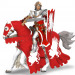  Рыцарь знака Грифона с мечом и щитом на лошади набор фигурок Papo
