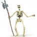 Фигурка Ходячий скелет с секирой, светится в темноте Papo
