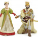Король и королева на балу набор фигурок серия Сказки и легенды Papo