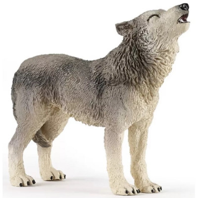 Фигурка Воющий серый волк Papo