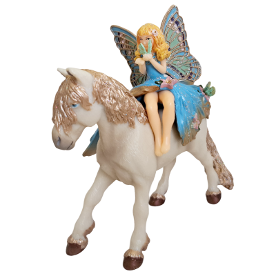 Голубая фея на волшебном пони набор фигурок серии Сказки и Легенды