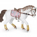 Фигурка лошадь с плетеной гривой Papo