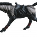 Фигурка Чёрный демонический конь Papo