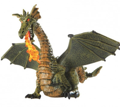 Фигурка Крылатый дракон с пламенем Papo