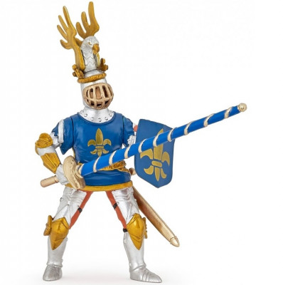Фигурка Флёр де Лис - рыцарь знака королевской Лилии, синий Papo