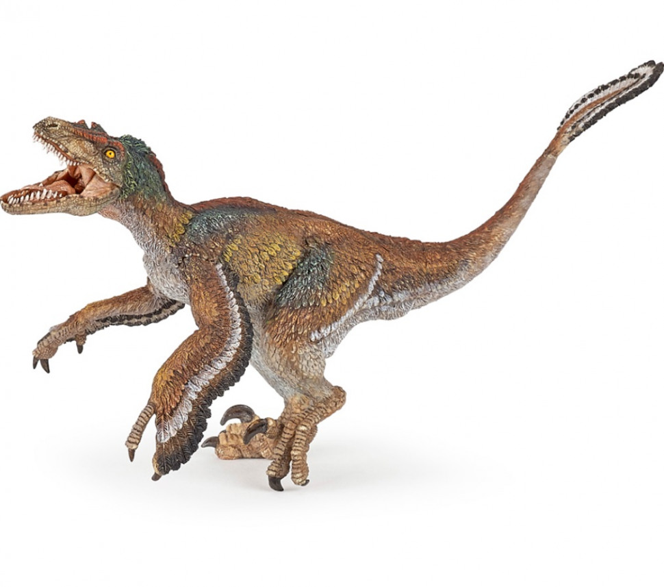 Фигурка динозавра Велоцираптора пернатого Papo