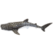 Детёныш китовой акулы Rhincodon typus — фигурка игрушка морского обитателя